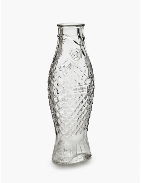 BOUTEILLE TRANSPARENTE FISH & FISH