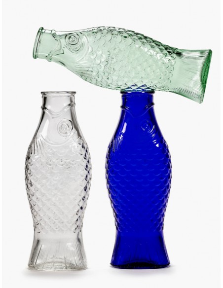 BOUTEILLE TRANSPARENTE FISH & FISH