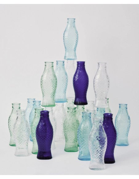 BOUTEILLE TRANSPARENTE FISH & FISH