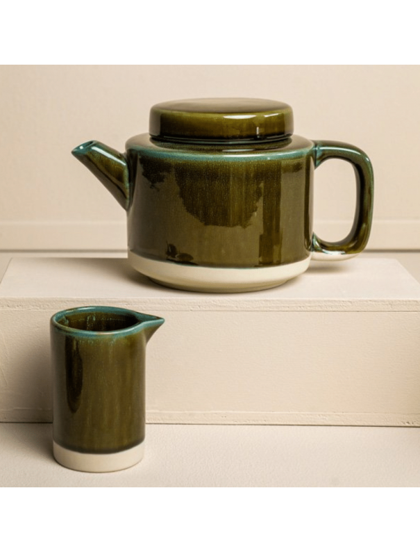THEIERE CERAMIQUE VERTE 950 ML