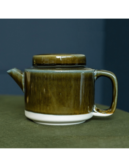 THEIERE CERAMIQUE VERTE 950 ML