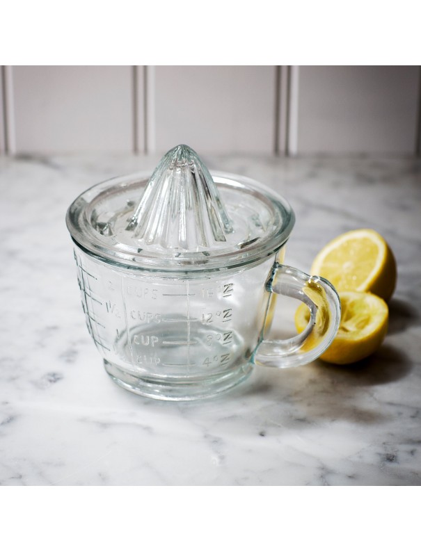 Presse fruits et agrumes en verre fabriqué par un artisan