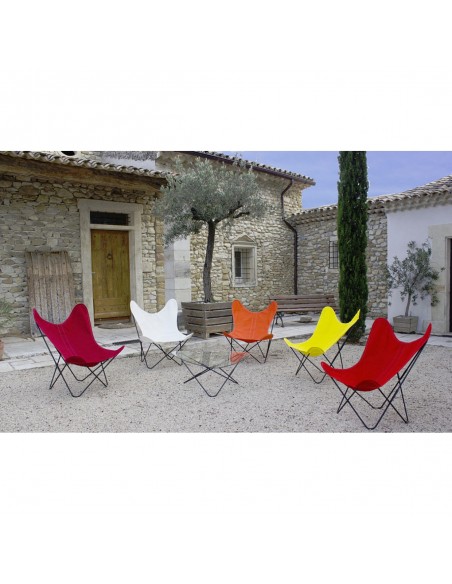 Fauteuil Airborne AA Buffalo blanc optique