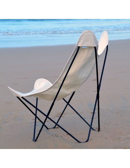 Fauteuil Airborne AA Buffalo blanc optique