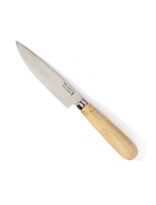 Couteau manche buis, lame inox 12cm